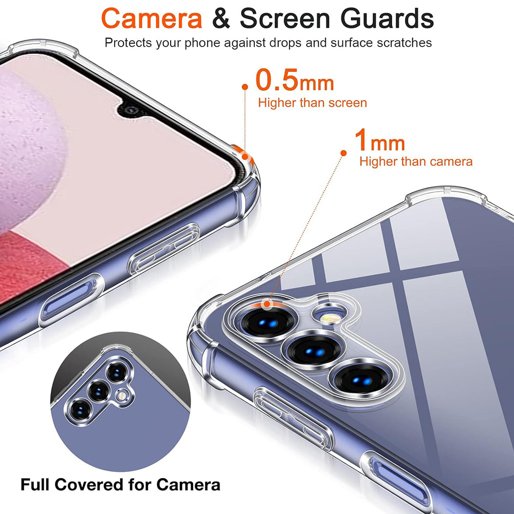 Case for Samsung Galaxy S10+ G975, Techsuit, Shockproof Clear, Transparent