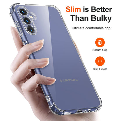 Case for Samsung Galaxy S10+ G975, Techsuit, Shockproof Clear, Transparent