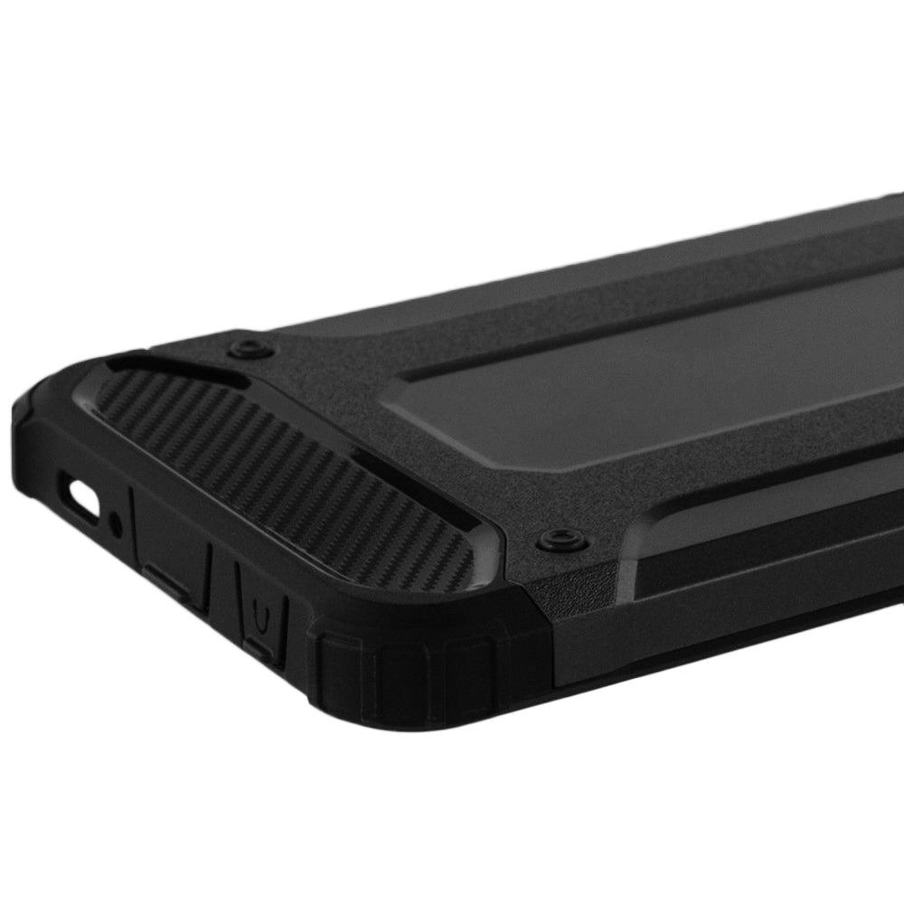 Hülle für Samsung Galaxy S10e G970, Techsuit, Hybrid Armor, Schwarz