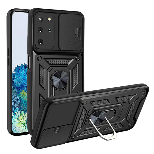 Hülle für Samsung Galaxy S20+ 5G G986 / S20+ G985, Techsuit, CamShield, Schwarz