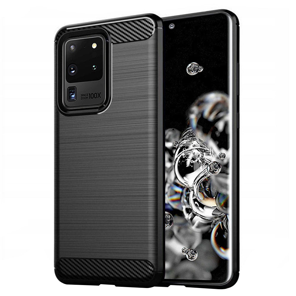 Case for Samsung Galaxy S20 Ultra 5G G988 / S20 Ultra G988, Techsuit, Carbon, Black
