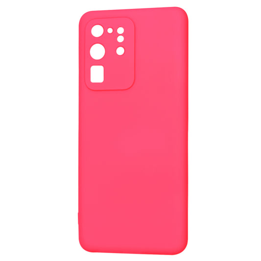 Hülle für Samsung Galaxy S20 Ultra 5G G988 / S20 Ultra G988, Techsuit, SoftFlex, Dunkelrosa