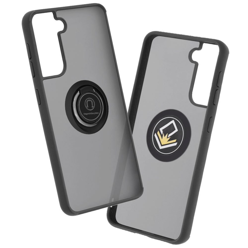 Hülle für Samsung Galaxy S21 5G G991, Techsuit, Glinth, Schwarz