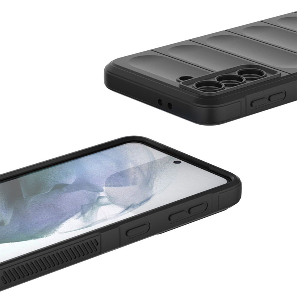 Case for Samsung Galaxy S21 5G G991, Techsuit, Magic Shield, Black