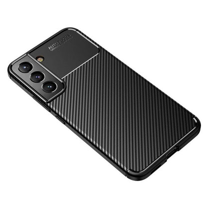 Case for Samsung Galaxy S21 FE 5G G990, Techsuit, CarbonFiber, Black