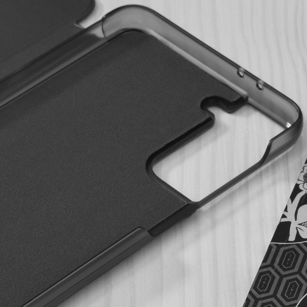 Hülle für Samsung Galaxy S21+ 5G G996, Techsuit, eFold, Schwarz