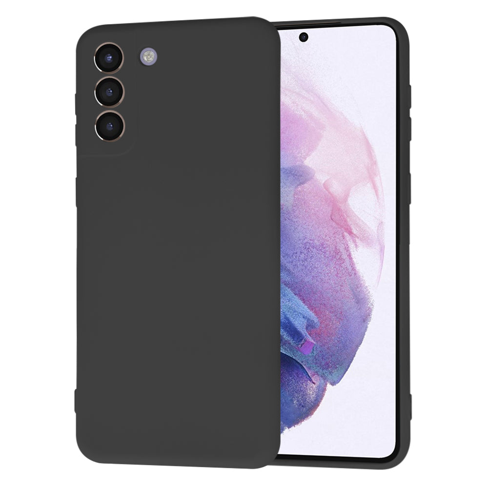 Hülle für Samsung Galaxy S21+ 5G G996, Techsuit, SoftFlex, Schwarz
