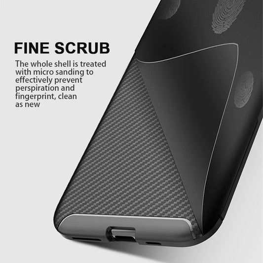 Hülle für Samsung Galaxy S21 Ultra 5G G998, Techsuit, CarbonFiber, Schwarz
