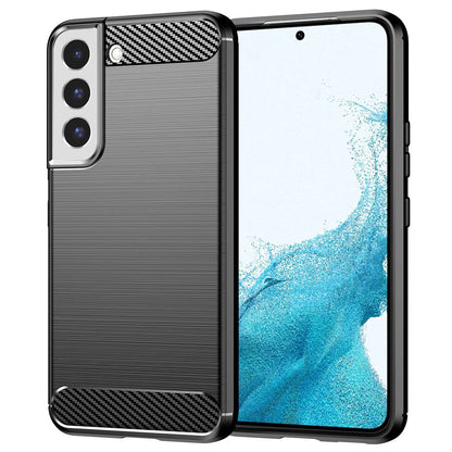 Case for Samsung Galaxy S22 5G S901, Techsuit, Carbon, Black