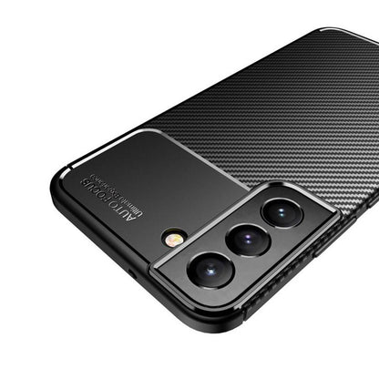 Case for Samsung Galaxy S22 5G S901, Techsuit, CarbonFiber, Black