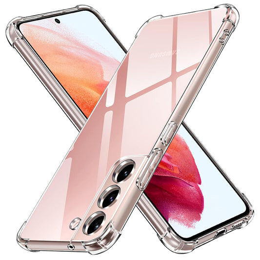 Hülle für Samsung Galaxy S22 5G S901, Techsuit, stoßfest klar, transparent