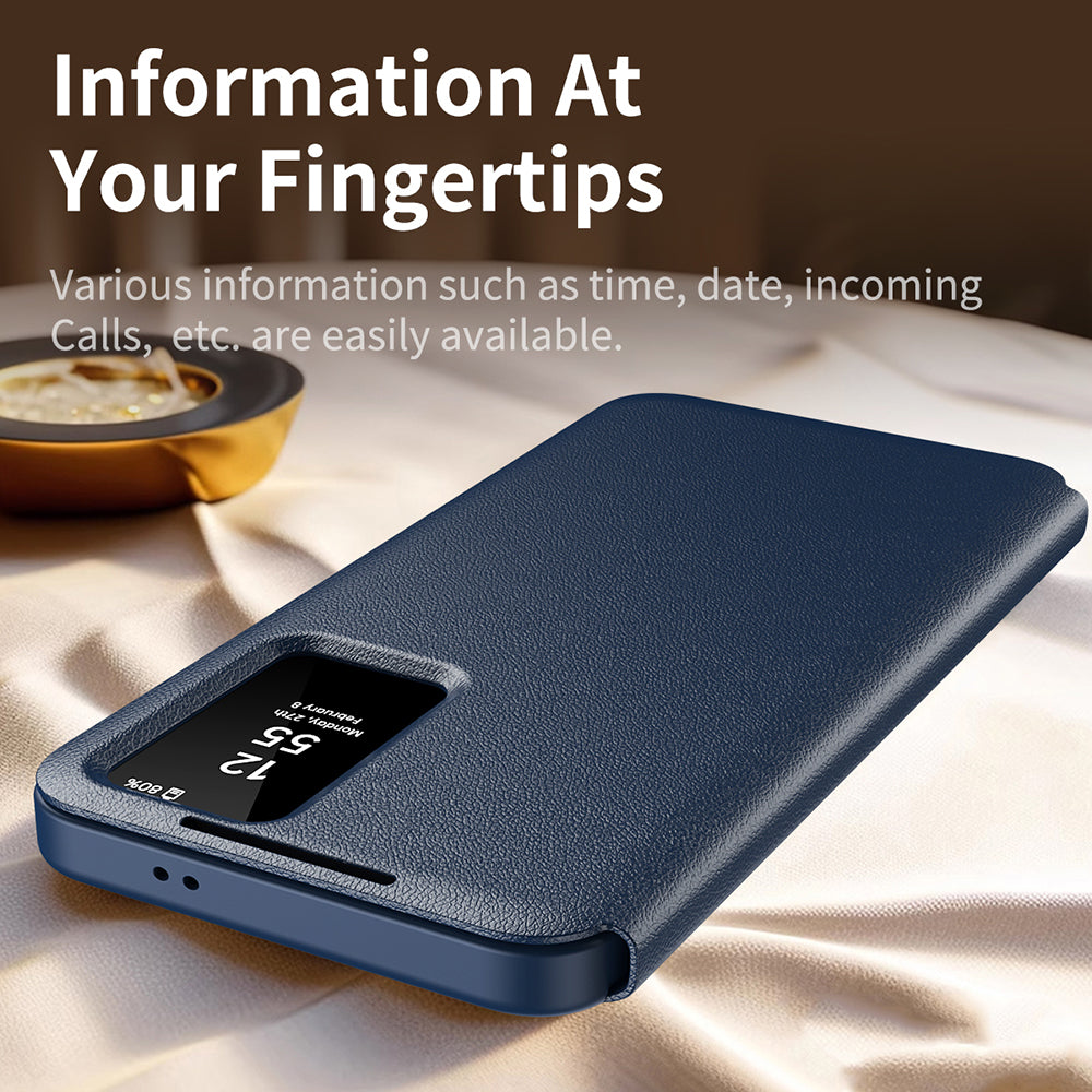 Case for Samsung Galaxy S22+ 5G S906, Techsuit, SmartView, Blue