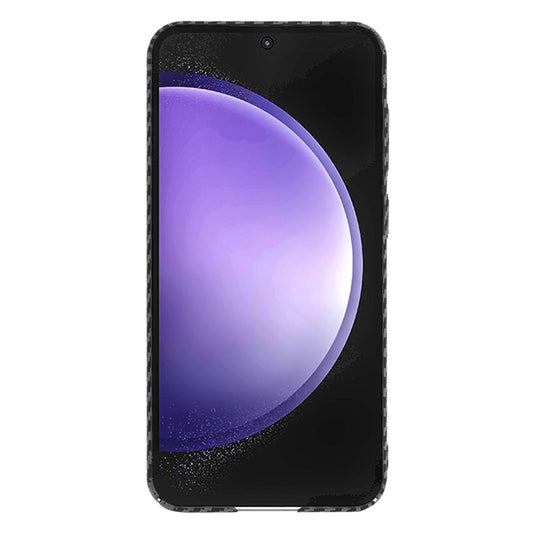 Hülle für Samsung Galaxy S23 FE S711, Techsuit, Carbonite FiberShell, Schwarz