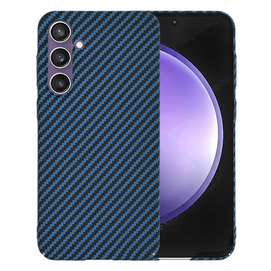Hülle für Samsung Galaxy S23 FE S711, Techsuit, Carbonite FiberShell, Türkis