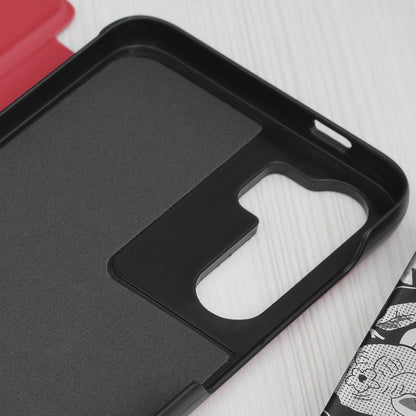 Hülle für Samsung Galaxy S23 FE S711, Techsuit, eFold, Rot