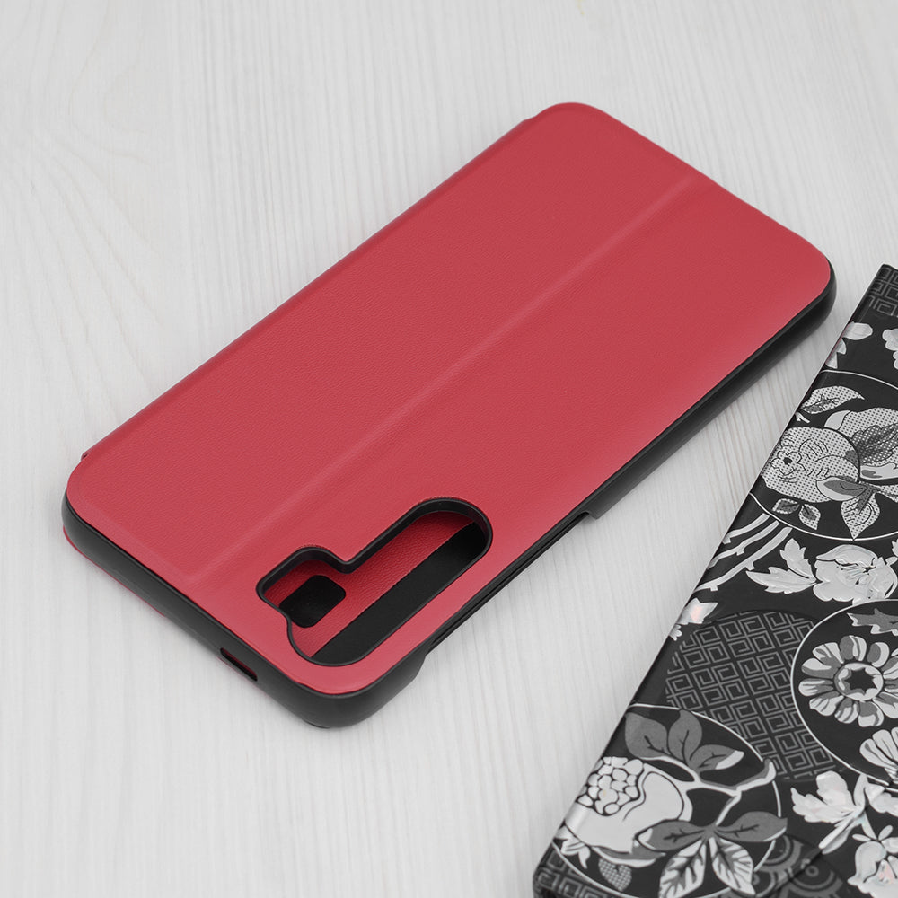 Hülle für Samsung Galaxy S23 FE S711, Techsuit, eFold, Rot