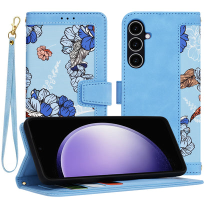 Case for Samsung Galaxy S23 FE S711, Techsuit, FlipCraft, Blue