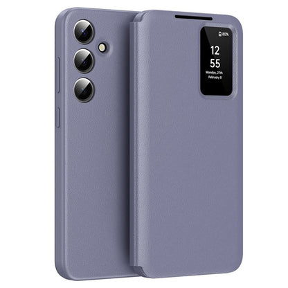 Hülle für Samsung Galaxy S23 FE S711, Techsuit, SmartView, Lila
