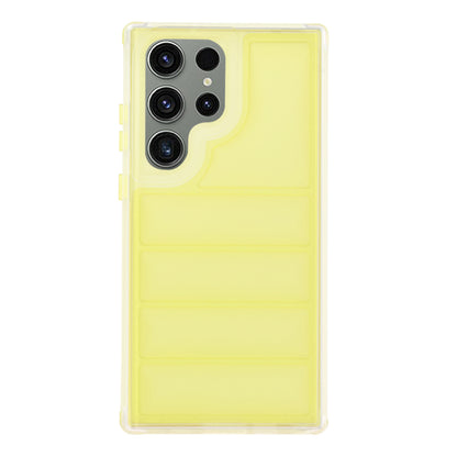 Case for Samsung Galaxy S23 FE S711, Techsuit, Wave Shield, Yellow