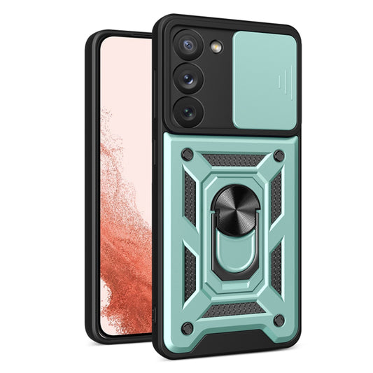 Hülle für Samsung Galaxy S23+ S916, Techsuit, CamShield, Grün