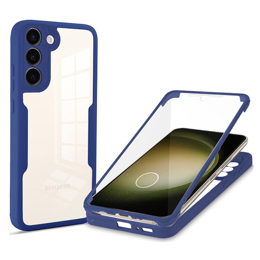 Hülle für Samsung Galaxy S23+ S916, Techsuit, ColorVerse 360, Blau