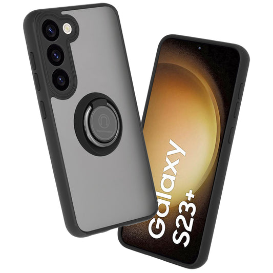 Hülle für Samsung Galaxy S23+ S916, Techsuit, Glinth, Schwarz
