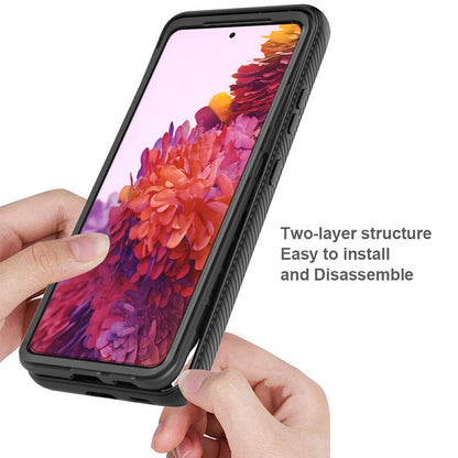 Hülle für Samsung Galaxy S23 S911, Techsuit, Defense360 Pro, Schwarz