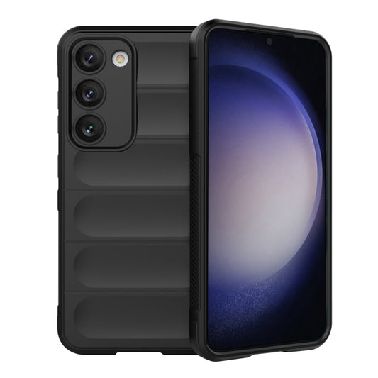 Hülle für Samsung Galaxy S23 S911, Techsuit, Magic Shield, Schwarz