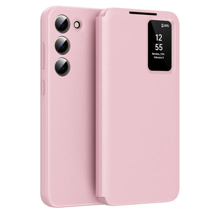 Case for Samsung Galaxy S23 S911, Techsuit, SmartView, Pink