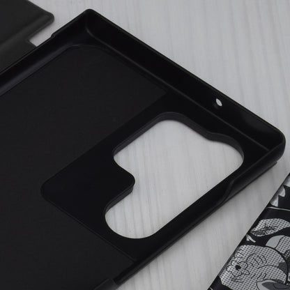 Hülle für Samsung Galaxy S23 Ultra S918, Techsuit, eFold, Schwarz