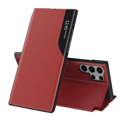 Hülle für Samsung Galaxy S23 Ultra S918, Techsuit, eFold, Rot