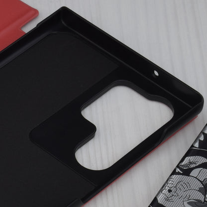 Hülle für Samsung Galaxy S23 Ultra S918, Techsuit, eFold, Rot