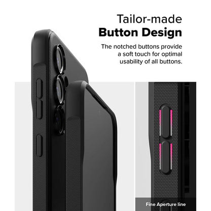 Case for Samsung Galaxy S24 FE S721, Ringke, Onyx, Black