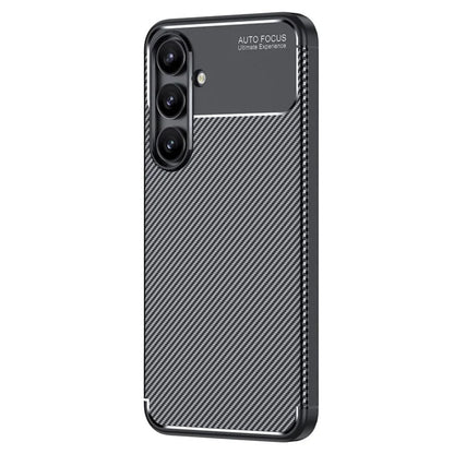 Hülle für Samsung Galaxy S24 FE S721, Techsuit, CarbonFiber, Schwarz