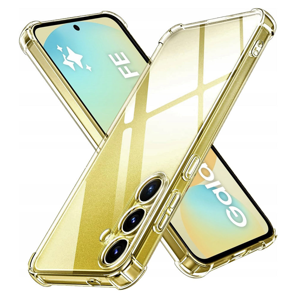 Hülle für Samsung Galaxy S24 FE S721, Techsuit, stoßfest klar, transparent
