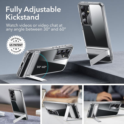 Hülle für Samsung Galaxy S24+ S926, ESR, Air Shield Boost Kickstand, Transparent