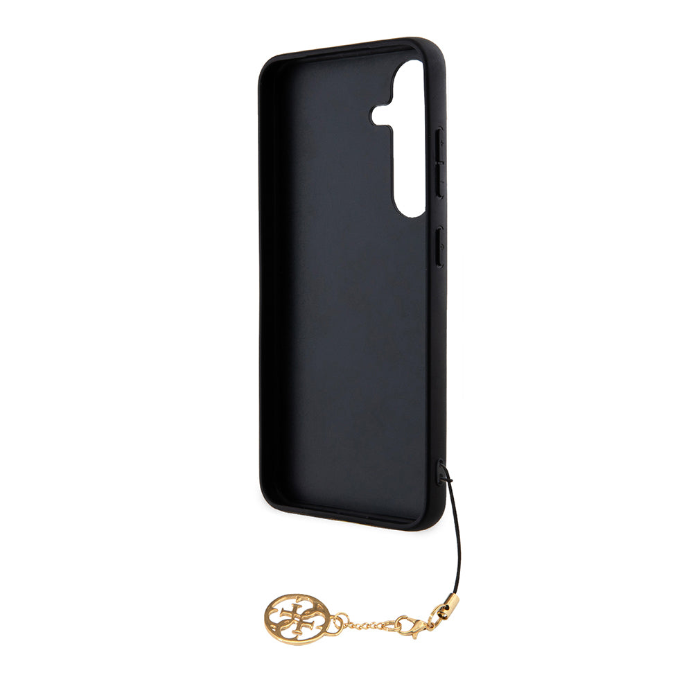 Case for Samsung Galaxy S24+ S926, Guess, 4G Charm, Black