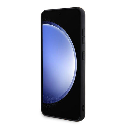 Hülle für Samsung Galaxy S24+ S926, Guess, Glitter Script, Schwarz