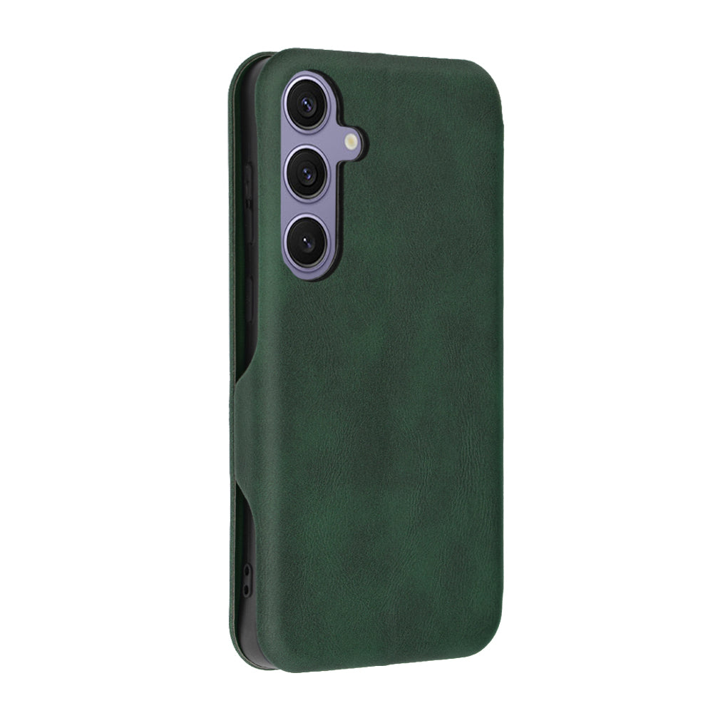 Hülle für Samsung Galaxy S24+ S926, Techsuit, Safe Wallet Plus, Grün