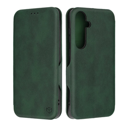 Hülle für Samsung Galaxy S24+ S926, Techsuit, Safe Wallet Plus, Grün