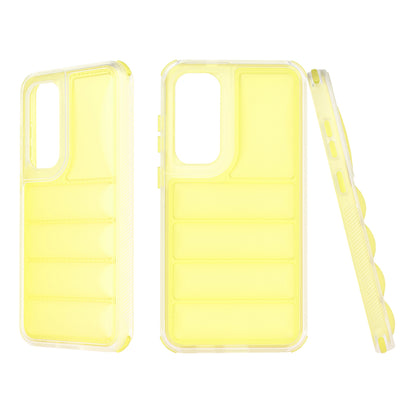 Hülle für Samsung Galaxy S24+ S926, Techsuit, Wave Shield, Gelb