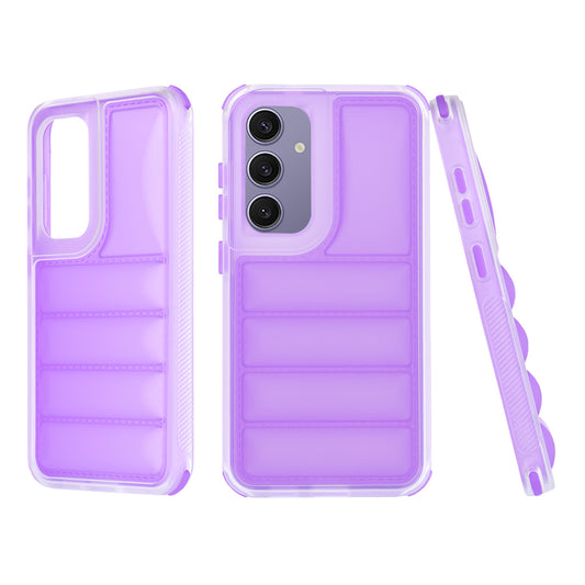 Hülle für Samsung Galaxy S24+ S926, Techsuit, Wave Shield, Lila