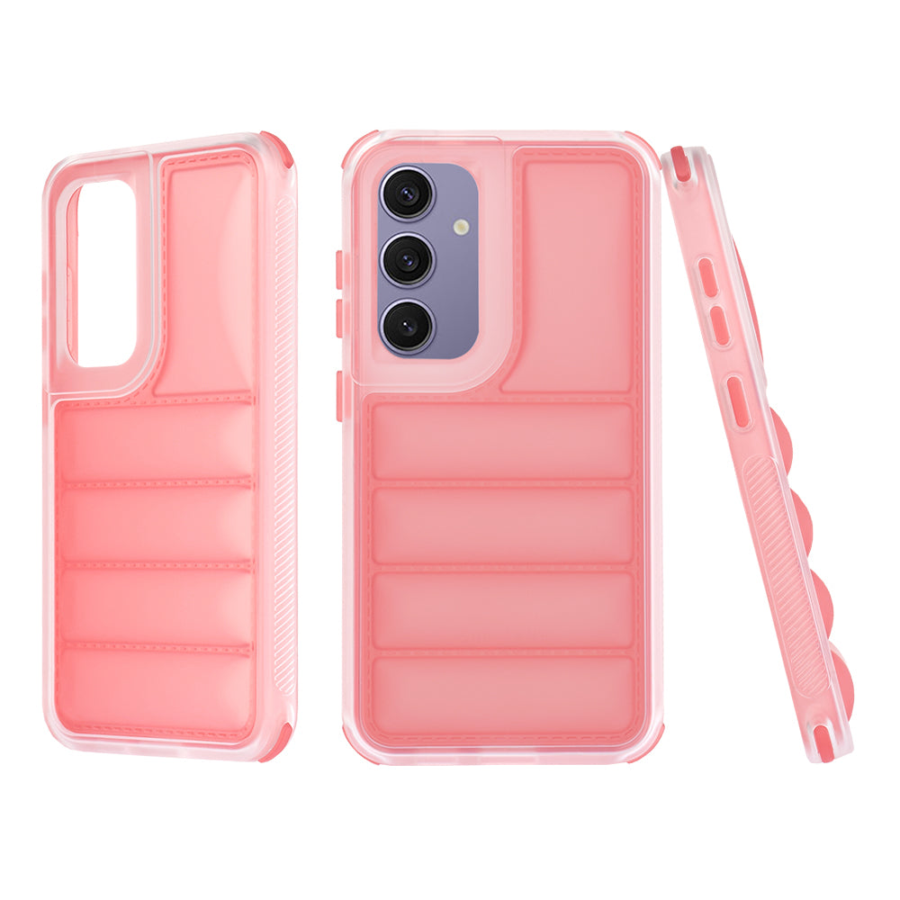 Hülle für Samsung Galaxy S24+ S926, Techsuit, Wave Shield, Rot