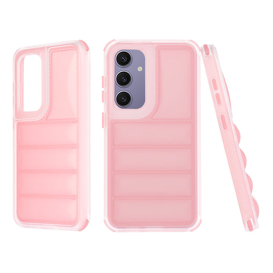 Hülle für Samsung Galaxy S24+ S926, Techsuit, Wave Shield, Rosa