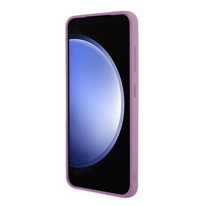 Hülle für Samsung Galaxy S24 S921, Guess, Glitter Script, Lila