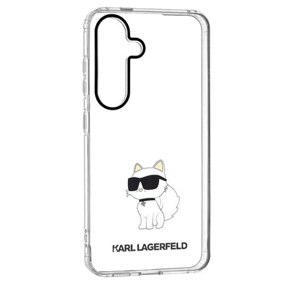 Hülle für Samsung Galaxy S24 S921, Karl Lagerfeld, IML Luxury Choupette, Transparent