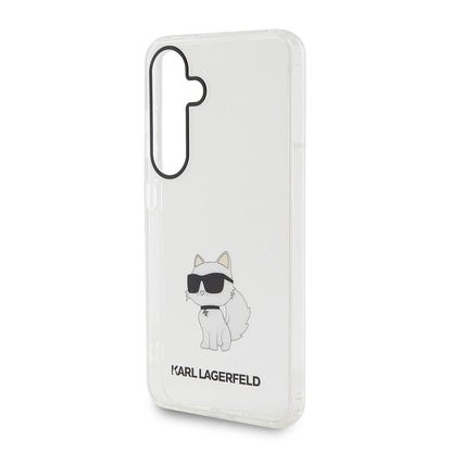 Hülle für Samsung Galaxy S24 S921, Karl Lagerfeld, IML Luxury Choupette, Transparent