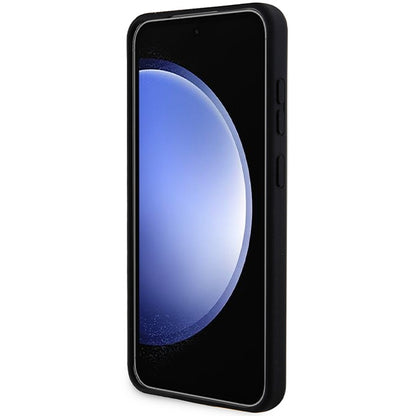 Hülle für Samsung Galaxy S24 S921, Karl Lagerfeld, Silicone Ikonik NFT, Schwarz