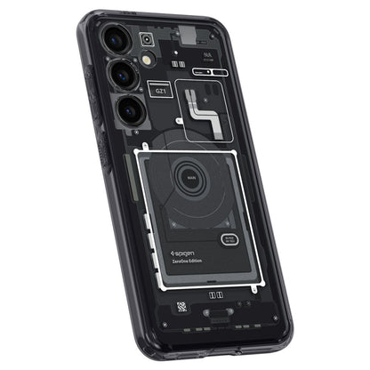 Hülle für Samsung Galaxy S24 S921, Spigen, Ultra Hybrid Zero One, Mattschwarz ACS07350