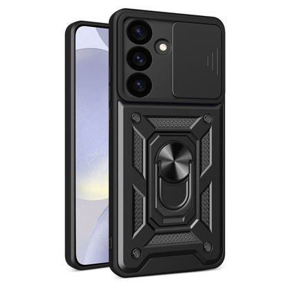 Hülle für Samsung Galaxy S24 S921, Techsuit, CamShield, Schwarz